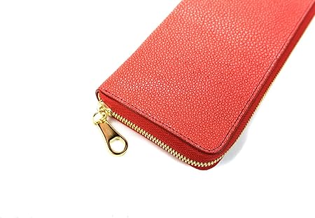 Amazon | [チマブエ] ガルーシャ ラウンドファスナー長財布 エイ革 牛